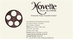 Desktop Screenshot of movettefilm.com